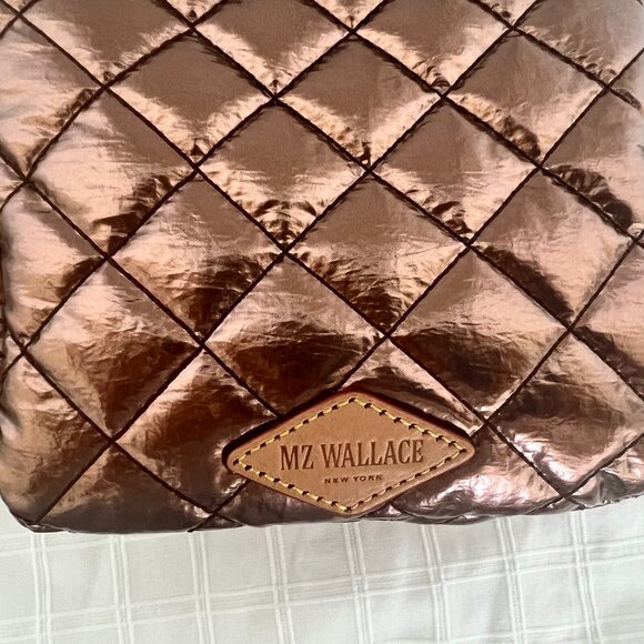MZ WALLACE - Micro Crosby Sling Bag Copper Metallic - Picture 5 of 8